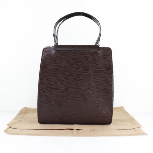 LOUIS VUITTON Figari PM Handbag mocha Epi Leather Women - Picture 1 of 9